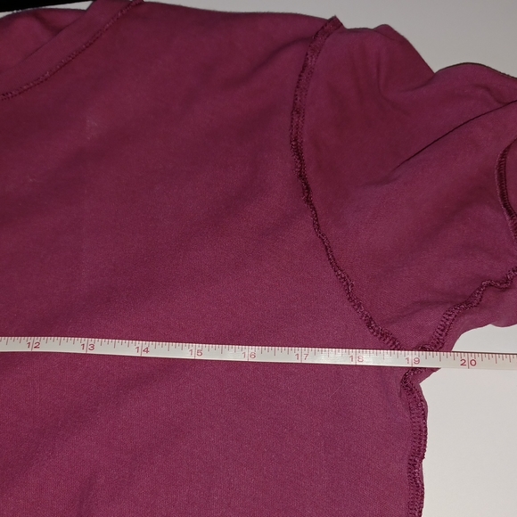 Pink Victoria Secret pocketed tee size xs pink on back and on pocket love - Picture 8 of 8